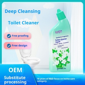 Detergente Ecologico per WC Liquido alla Gardenia, <span class=keywords><strong>Deodorante</strong></span>, Rimuove le Macchie Gialle, Flacone da 500ml, Etichetta Privata - Product Image 5