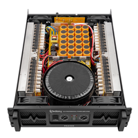 Amplificateur de puissance haute performance 2 canaux 2300 watts Classe H 3U 10000 Watt 7.1 Amplificateur de son professionnel DJ