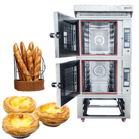YOSLON Automatique Commercial 5 10 Plateaux Air Chaud Gâteau Cookie Pain Gâteau Cuisson Boulangerie Machine Restaurant Électrique Four À Convection