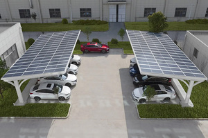 Station de recharge solaire pour véhicules électriques SolarEawatt certifiée CE 100 kW 1 MW, chargeur de voiture commercial, station de recharge solaire au sol - Product Image 3