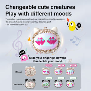 Nouveaux écouteurs sans fil Bluetooth 5.3 avec une autonomie de 20 heures, réduction de bruit, TWS, sport, musique, jeu, commande tactile - Product Image 2