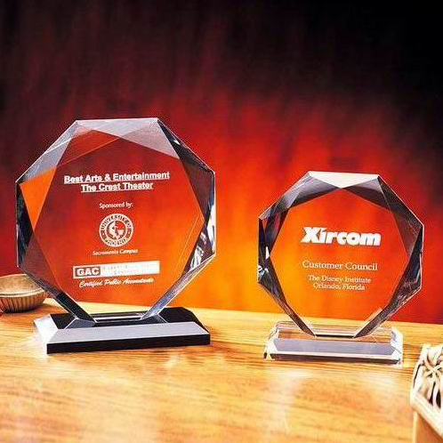 Mh-jb044 выполненный по индивидуальному заказу с украшением в виде кристаллов пустой доска Трофи премии трофей