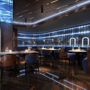 عرض حديث مخصص LED كونترتوب رخامي مضيء عرض نبيذ حانة - Product Image 4