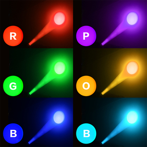 Sistema de Iluminación Big Dipper para DJ, Foco Móvil de Cabeza con LED de 100W y Gobo Giratorio, Ideal para Bares Nocturnos - Product Image 5