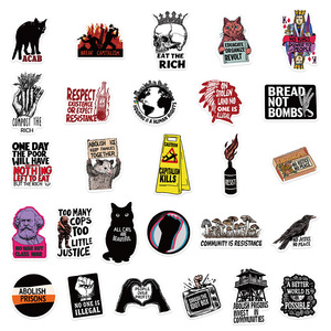 2026 Nuevo set de 52 pegatinas de activismo por la igualdad, <span class=keywords><strong>el</strong></span> radicalismo y la justicia social - Product Image 5