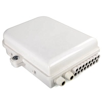 16 Çekirdekli Fiber Optik Kaset Bölücü Kutu IP65 Su Geçirmez Dış Mekan FTTH NAP ODP FAT FDB SC 1:16 Terminal Kutusu GPRS TCP