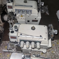 Machine à coudre surjeteuse Pegasus EXT5114 d'occasion de haute qualité, usage domestique, automatique, moteur 220V, 6000 points/minute, 5 fils, optimisation