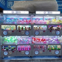 Distributeur de capsules à monnayeur double couche, attrayant, pour cadeaux d'enfants, idéal pour centres de jeux et parcs d'attractions