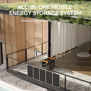 Sistema Solar para Balcón Newsmy de 2kwh con Batería LMFP de 800w, Planta de Energía para Balcón con <span class=keywords><strong>Microinversor</strong></span> - Product Image 3