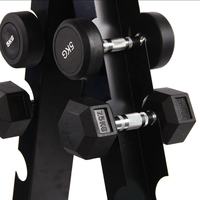 TOPTONS Home Gym équipement de fitness multifonctionnel 10 couches Triangle Haltère Rack