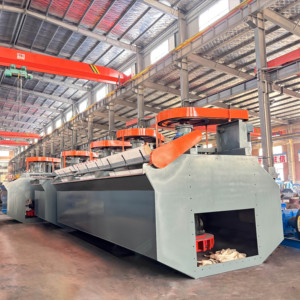 Nigeria Đồng vonfram Antimon quặng tách vàng thiết bị khai thác mỏ nổi máy nổi di động để bán - Product Image 1