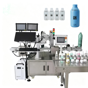 Machine de marquage laser UV double pour codage interne et externe des bouteilles en plastique, anti-contrefaçon, un article, un code, conforme à la norme Chestny Znak - Product Image 5