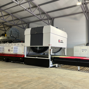 שטוח, לכופף זכוכית מחוסמת מכונה מעוגלת מעוגלת לחדר כביסה - Product Image 5