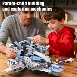 5 1 STEM RC programación bloques de construcción Robot dinosaurio modelo juguete DIY montaje aplicación Control remoto modo giroscopio ladrillos Kit - Product Image 6