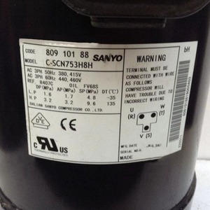 Compresseur de climatisation et de réfrigération Sanyo C-SC903H8T pour remplacement et réparation - Product Image 1