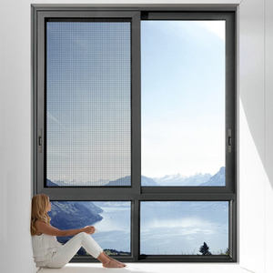 D-TOP 2023 Fenêtre en <span class=keywords><strong>baie</strong></span> en aluminium certifiée As2047 Fenêtres en aluminium Fenêtre <span class=keywords><strong>coulissante</strong></span> en verre en aluminium pour la maison - Product Image 1