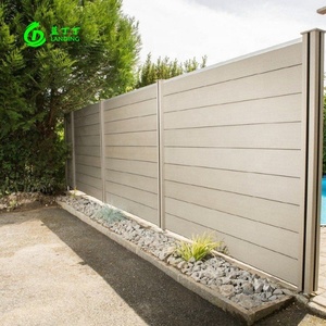 Paneles de Cerca de Jardín para Privacidad, Paneles de Madera Plástica WPC para Exteriores, Revestimiento de Cerca para Privacidad - Product Image 4