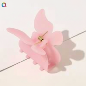 Trending estilo coreano Duckbill Barrettes lentejuelas cristal mariposa decoraciones para el cabello Simple gran oferta venta al por mayor 5cm tamaño - Product Image 1