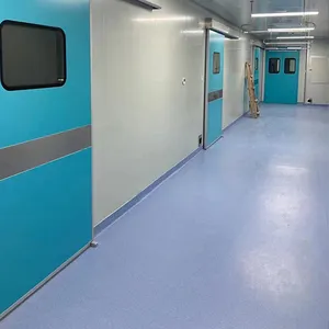 Neues Design PVC-Boden rolle Homogen für Krankenhaus