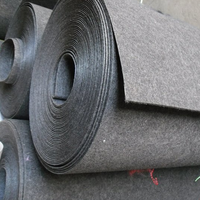 Rouleaux de feutre automobile non tissé aiguilleté en gros ; Couleurs et dimensions personnalisables ; Vente directe usine.