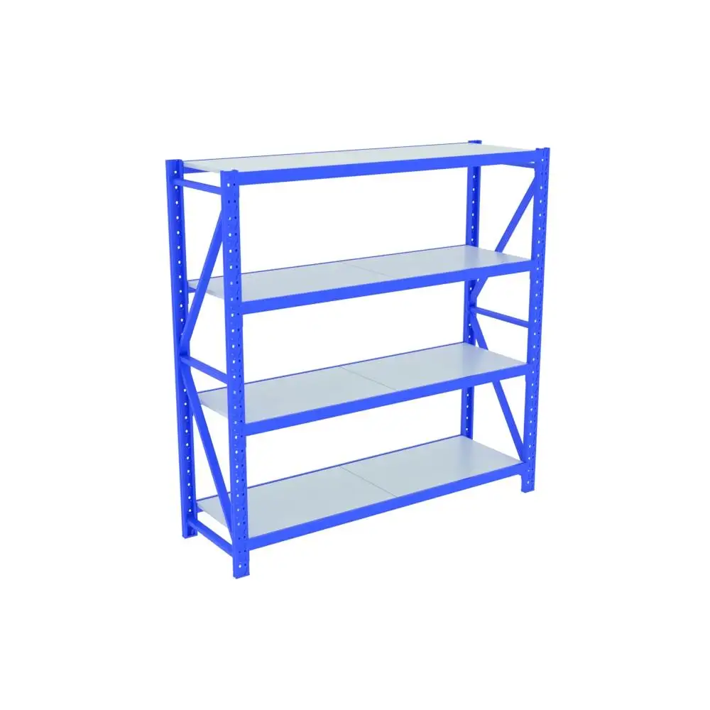 Rayonnage de stockage d'entrepôt industriel personnalisé étagères empilables étagères en métal pour le stockage étagère à palettes et rack racking industriel