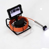 Caméra d'inspection de canalisation d'égout de 14 mm avec moniteur portable de 7 pouces et câble de 20 m (67 pieds)