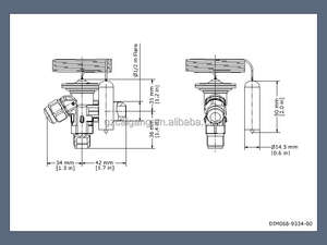 <span class=keywords><strong>TS2</strong></span> 068Z3410 TXV สําหรับ DAN-FOSS R404A R507 พร้อมวาล์วขยายความร้อน MOP - Product Image 2
