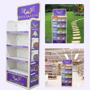 Espositore in cartone promozionale su misura in PVC espanso espositore in cartone per supermercato al dettaglio espositore da pavimento in cartone - Product Image 6