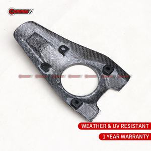 Best Price OEM Style Car Dry Carbon Fiber Auto Parts Interior Car Engine Oil <b>Tank</b> Lock Cover For Ferrari SF90 - Product Image 6