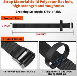 調節可能な金属フック付きツリースタンドベルトハンティングハーネス - Product Image 4