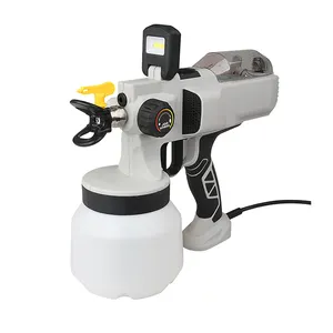 Good Quality Handheld Variable Speed Painting Paint Spray Gun Electric LED Airless Sprayer Machine Without Brush Motor