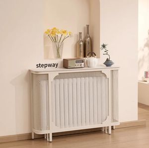 L'étagère <span class=keywords><strong>au</strong></span>-<span class=keywords><strong>dessus</strong></span> du <span class=keywords><strong>radiateur</strong></span> de la <span class=keywords><strong>table</strong></span> d'entrée est recouverte d'une longue bande de décoration murale pour l'armoire d'entrée - Product Image 2