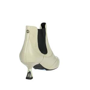 Botines de Mujer Liu-Jo, Color Beige, Punta Puntiaguda, Tacón Bajo, Botín de Moda - Product Image 3