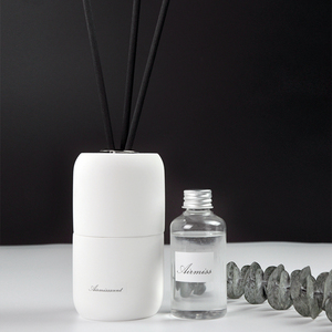 Air Miss Thiết Kế Mới Thạch Cao Chai Hình Dạng Viên Nang Khuếch Tán Hương Thơm Sậy Khuếch Tán Chai - Product Image 3