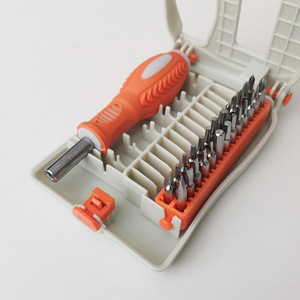 Precision <b>Screwdriver</b> <b>Set</b> 27pc Magnetic <b>Bits</b> For Mobile Phone Repair Tools Chromium Vanadium Steel Metric System - Product Image 4