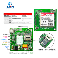 Módulo LTE Cat1 A7670E de Banda Europea B1/B3/B7/B8/B20 GNSS BLE, Módulo Industrial 4G Europeo
