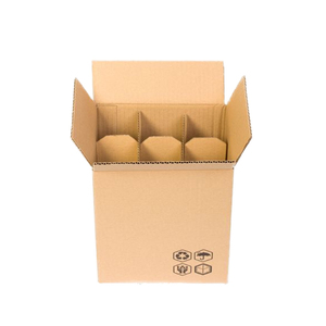 Boîtes d'emballage personnalisées pour bouteilles de vin, 10 pièces, biodégradables, emballages, <span class=keywords><strong>6</strong></span> - Product Image 1