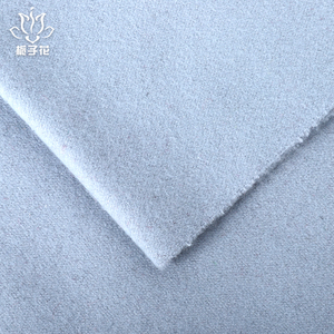 Tessuto Melton Ecologico 50% Lana 50% Poliestere 460GSM Blu Chiaro per Cappotti, <span class=keywords><strong>Tende</strong></span> e Valigie - Product Image 2