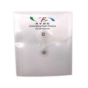 Tập Tin Phong Bì Nhỏ Trong Suốt Với Chuỗi Tie Thư Mục Phong Bì Rõ Ràng - Product Image 1