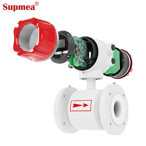Özelleştirilebilir Tam Geçişli DN15-DN1000 RS485 4-20mA Darbeli HART Çıkışlı Akıllı Su Elektromanyetik Debimetre - Product Image 4