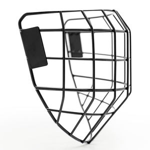 หมวกกันน็อคทรงกรงป้องกันหน้ากากฮ็อกกี้น้ำแข็งแบบเต็มหน้าทำจากเหล็ก A3ทนทานสูง - Product Image 6