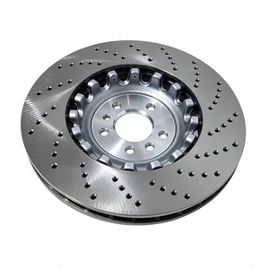 34217991103 Disque de frein ventilé perforé très demandé, disque de frein arrière gauche 380x28 pour Série 5 F90 M5 Série 8 F91 F92 M8 - Product Image 1