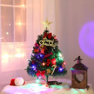 50CM Artificial Mini Christmas <b>Tree</b> with Children's Gifts Boxes and Star Ornaments Red Christmas <b>Tree</b> for Christmas Decoration - Product Image 6
