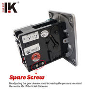 Distributeur de billets en plastique personnalisable de haute qualité LK015 pour machine à griffes, vente en gros
