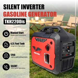 High Quality 2200W Portable Inverter <b>Generator</b> Silent Gasoline <b>Generator</b> 1.8KW Small Digital <b>Generator</b> for Home Use & <b>Camping</b> - Product Image 4