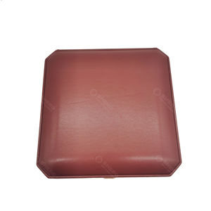 SHERO Boîte d'emballage de bijoux de luxe Logo personnalisé Collier Bracelet Boîte à bijoux Boîte à bagues en velours vert - Product Image 3