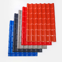 Tejas de Techo de Resina Sintética ASA/PVC Anti-Ultravioleta, Resistentes al Fuego e Impermeables, Fáciles de Instalar, Diseño Contemporáneo para Hoteles y Oficinas
