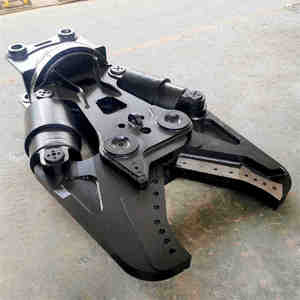 OEM CE工場製 掘削機アタッチメント 回転式金属解体切断ギロチン スクラップ用 ダブルシリンダー油圧シャー - Product Image 4