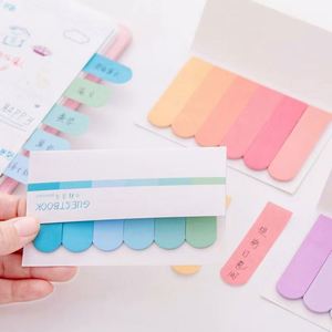 Morandi Six Gradual Change Self-Adhesive Custom Size Message Notes <b>Memo</b> <b>Pads</b> School Gift Portable Learning Office - Product Image 4