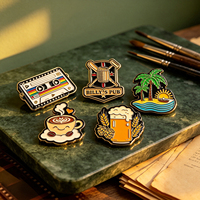 Pins et badges en émail de collection, marchandises de marque, pins en émail plaqué